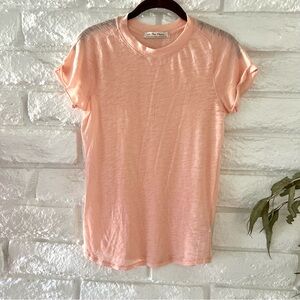 We The Free Light Coral Short Sleeve Tee